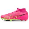 Zoom Mercurial Superfly 9 Academy MG Men Pink Blast Gridiron Volt DJ5625-605