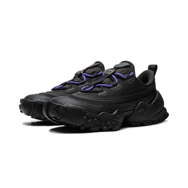 Li Ning Outdoor CF Tracing, Waldumgebung Outdoor Wanderschuhe Damen Nachtschwarz AHCW028-2