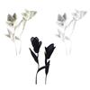 3D Fabric Flower Appliques Handmade Clothing Accessories Sweater Dress Sewing on Flower for Crafting Formal Costume