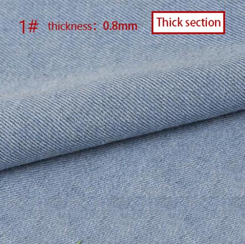 D30 SMTA 50*150cm Needlework The Cloth Fabric Tissues Knitted For Sewing Cachetelas Patchworksewing Aterial Denim Thick Section