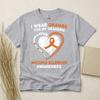 Multiple Sclerosis T Shirt Ms T Shirt Awareness Tee Support Illness Shirt Ribbon