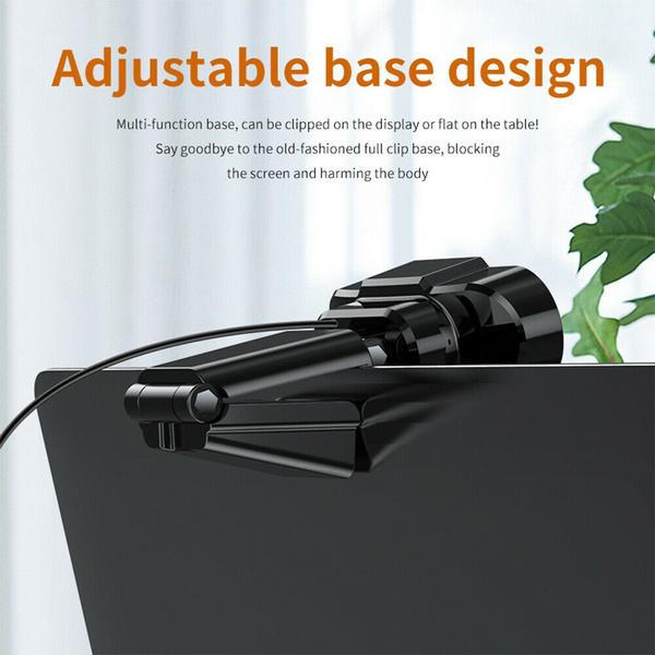 2022 Oppgradering Ny versjon Webkamera HD 2K 1080p Webkamera USB PC Datamaskin Webkamera med mikrofon Bærbar PC Desktop Full HD Kamera Video Webkamera