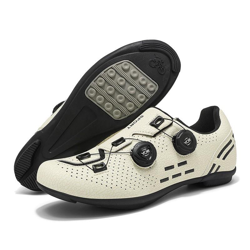 Unisex Road Mountain Bike Cycling Shoes With Cleats Set Hard Sole Performance Pedal Compatible