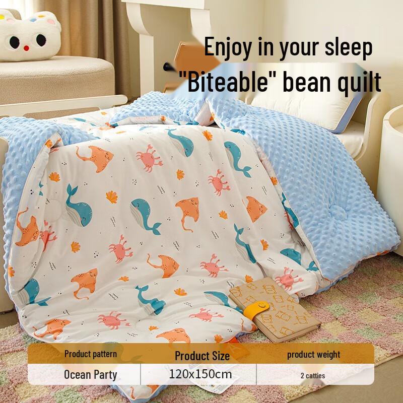 

Yaloo Children s Minky Dot Quilt