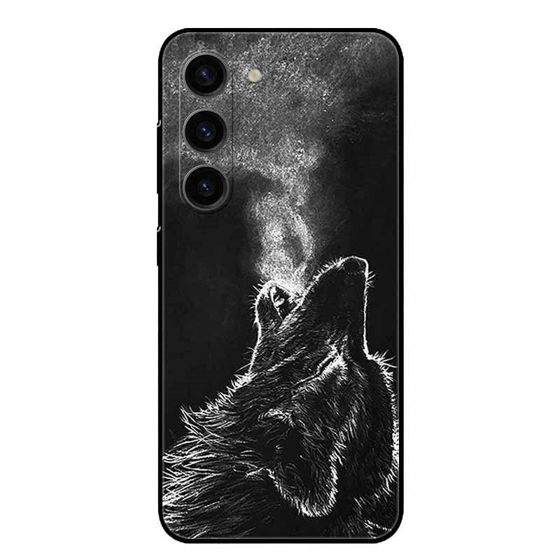 For Samsung Galaxy A56 5G Case Cute Cartoon Soft TPU Silicone Cover for Galaxy A26 / A36 / A 56 Phone Cases A 26 36 Black Coques