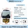 220V AC Electric Ball Valve: 3-Way Brass, Manual/Automatic Control, for HVAC/Solar Systems