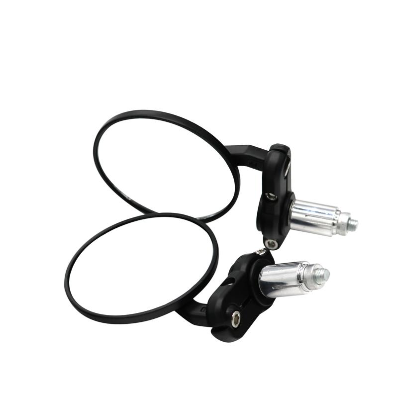 LMoDri Oglinzi retrovizoare universale pentru motociclete rotunde 7/8 inchi Capat bară laterale pentru motociclete