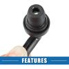 PCV-Ventil-Dichtring-Satz Abgas-Positivkurbelgehäuseentlüftungs-Fittings Nr. 1220410040 für Toyota Camry Sienna 1988-2002