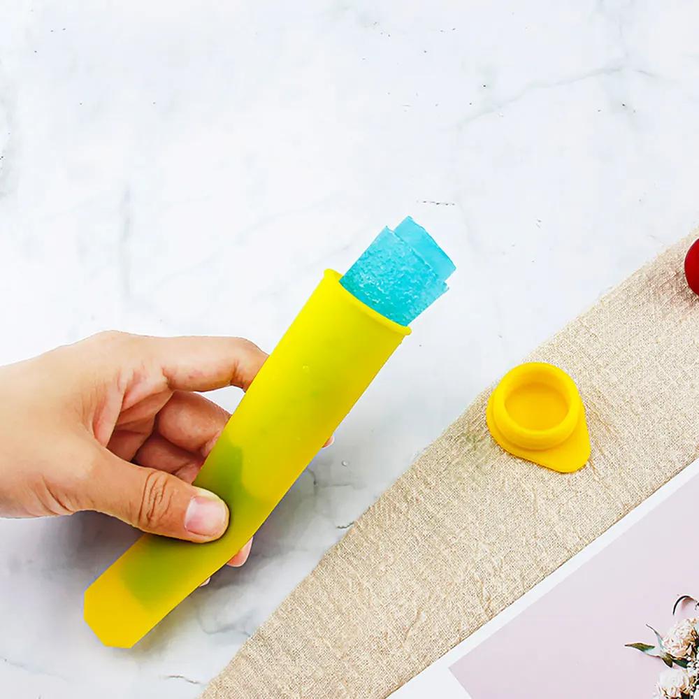 1pc Summer Popsicle Maker Lolly Mould DIY Food-Grade Silicone Ice Cream Mold Ice Lolly Ice Cube Mould Kitchen Gadgets