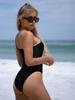 One-piece swimsuit for women, black, shaping, slimming. One-piece swimsuit for women, black, sexy, shaping, slimming.