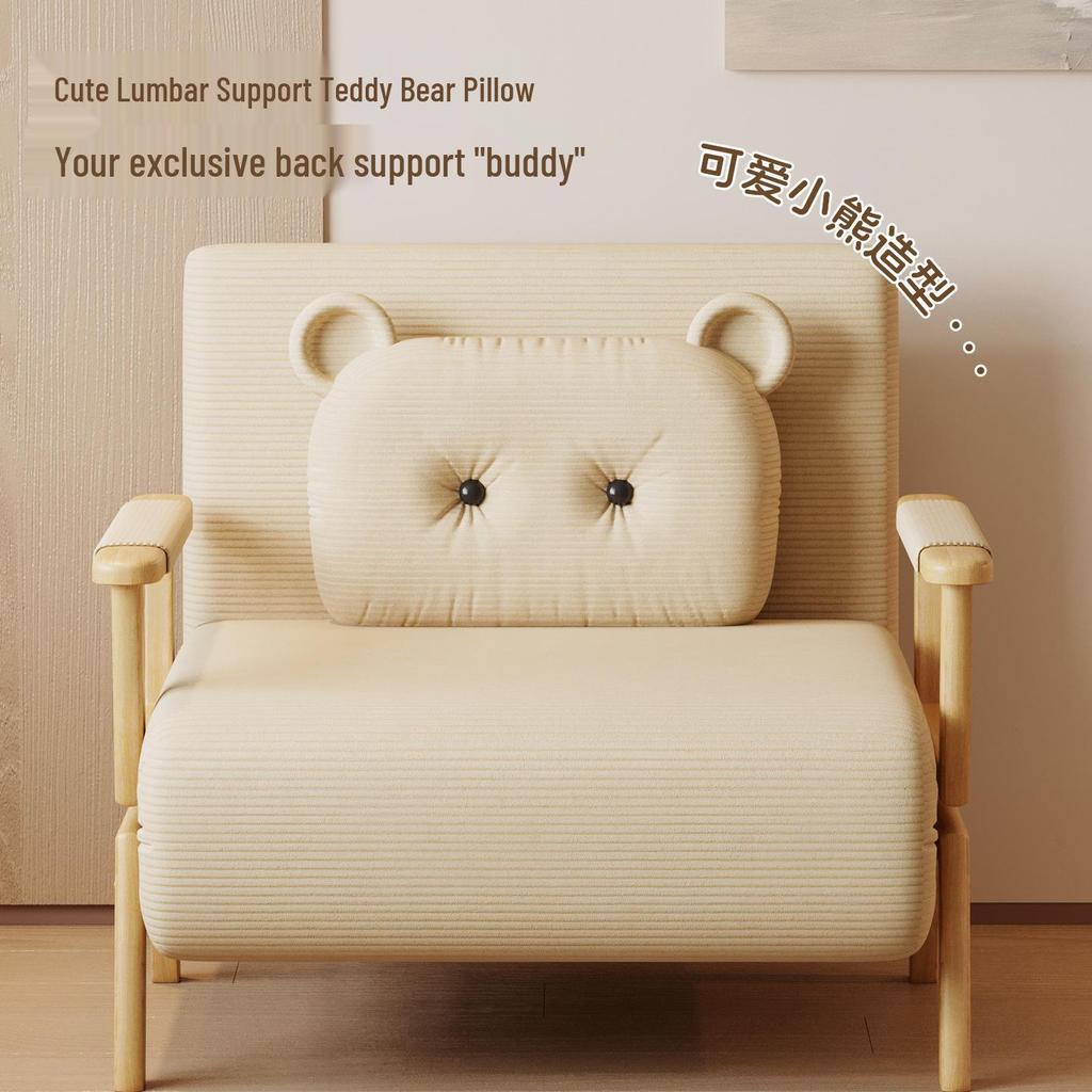 Creative Foldable Sofa Bed - Space-Saving, Thickened, and Comfortable for One Person