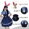 [Miffia] Halloween Cosplay Cute Rabbit Police Cosplay Costume Lolita Dress Women's 5-piece Set Anime Animal Metropolis Cosplay Zootopia Cosplay
