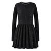 Qiu Shui Yi Ren 2-Piece Knitted Sweater and Vest Dress Set