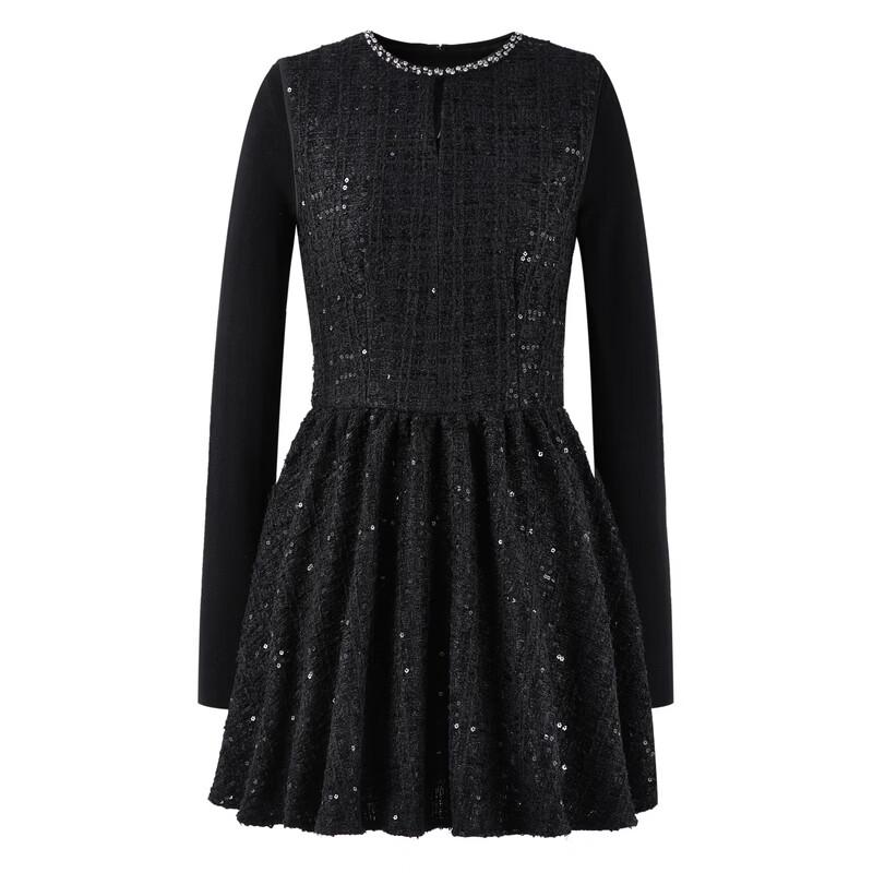 Qiu Shui Yi Ren 2-Piece Knitted Sweater and Vest Dress Set