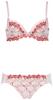 Triumph Floral Lace Textured Tight Bra 10187638 1188 1188 E75L G9-002 (Pink)