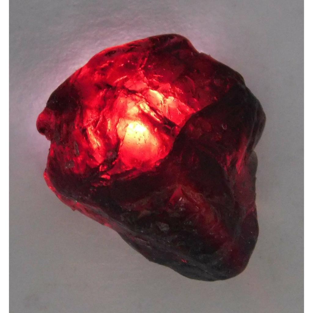 50.80 Ct Natural Ruby Earth Mined Rough Red Uncut Rough CERTIFIED Loose Gemstone 1A-5873
