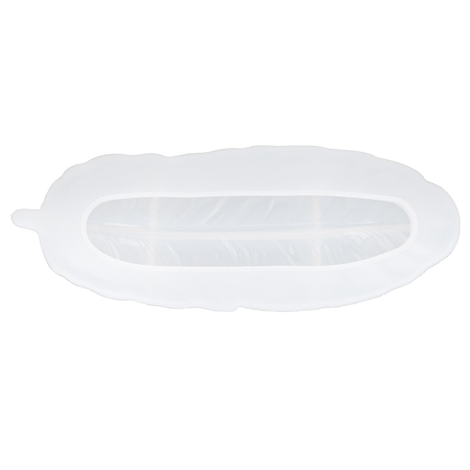 

Эпоксидная смола для литья, силиконовая форма в виде пера, поднос для хранения, тарелка, DIY, ручная работа, украшение