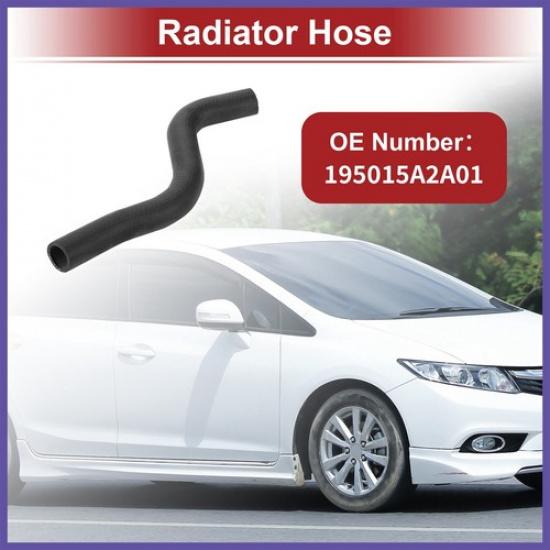 Radiator Hose for Honda Accord 2013-2017  No.195015A2A01 Rubber Black 1 Pcs New