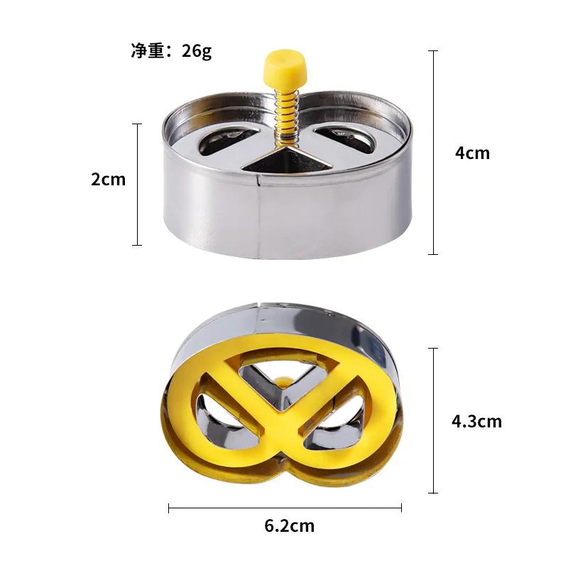 

Kitchen Gadgets Cake Decoration Cookie Stamps Moulds Fondant Cookie Cutters Cookie Baking Tools DIY Hand Press Mould Tools жовтий