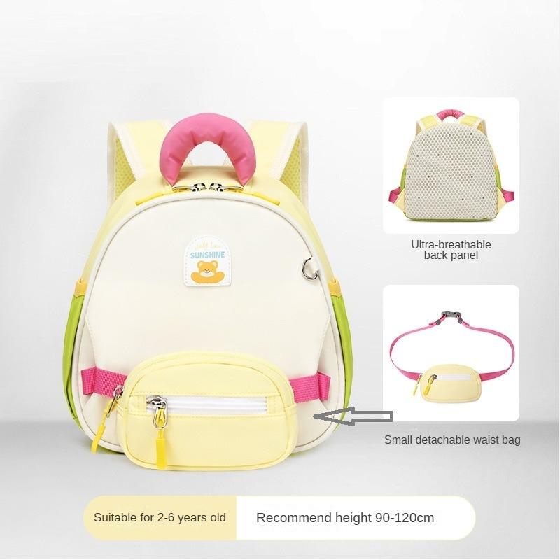 

School Bag School Bags Children s Backpack Detachable Waterproof RUIPAI338
