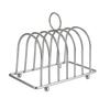Bread Toast Holder Rack 6  Slots With Ball Feet and  Carry Handle Bread Pieces Serving Utensils