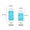 90ML Refillable Silicone Bottles Soft Leak Proof Shampoo Lotion Containers Cosmetic Travel Bottles Eco Storage Bottles