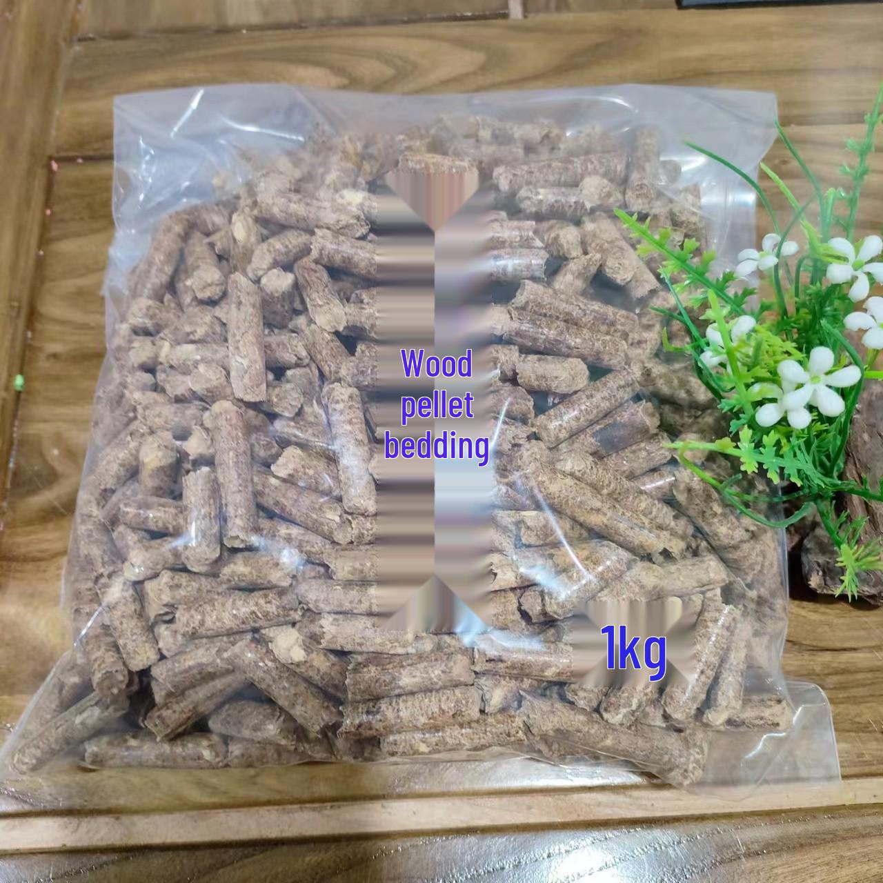 Wood Pellets Cat Litter & Pet Bedding - 5 Jin Pack for Rabbits, Guinea Pigs, Chinchillas & Hamsters - Excellent Water Absorption