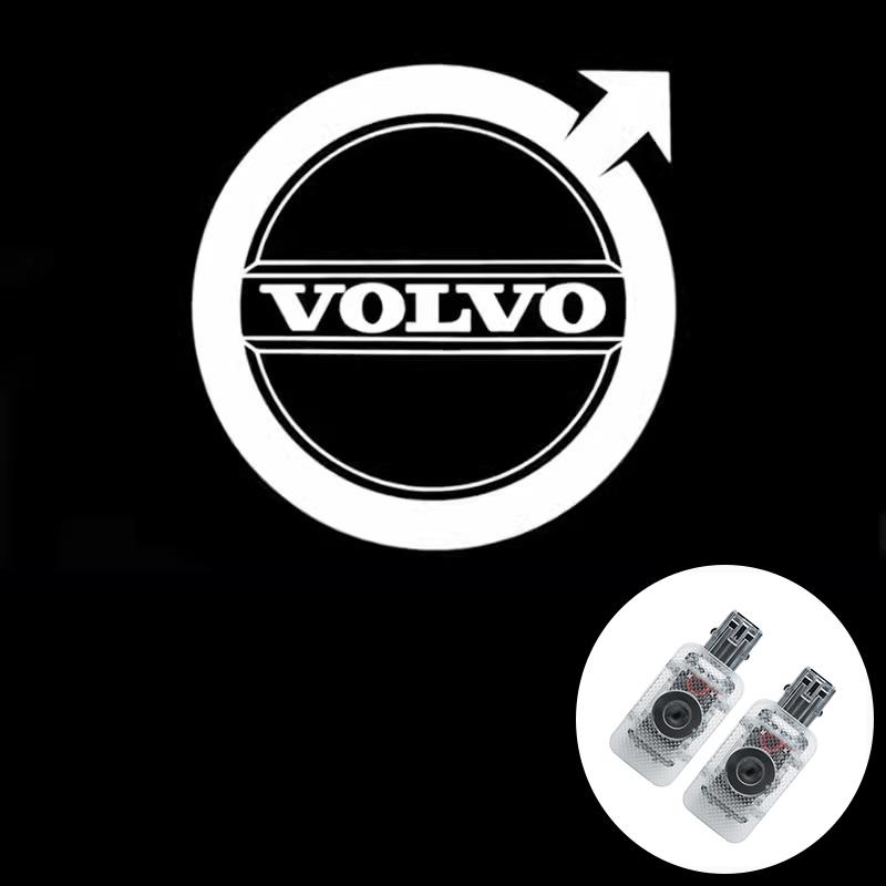Volvo Car Specific Welcome Light High-Definition Projection Lamps For Volvo XC90 V90 V60 XC60 V40 EC40 EX40 S80 S60 S90 C40 XC40