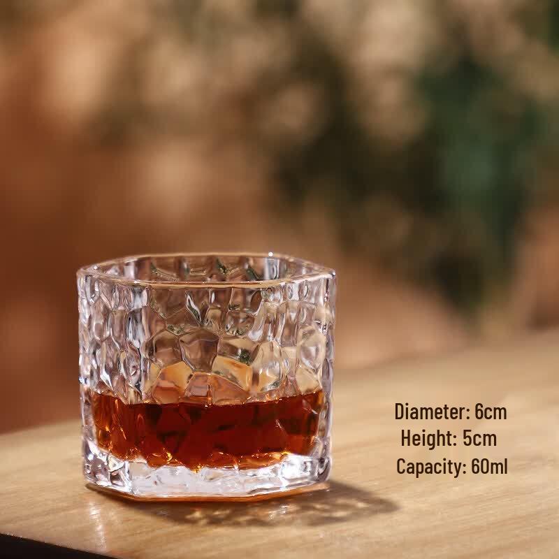 Japanese Style Glass Tasting Cup with Lid