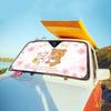 Popular Cute R-Rilakkuma Car Windshield Funny Sun Shade Foldable UV Ray Sun Visor Protector Sunshade For Front Window
