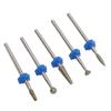 5PCS Nail Drill Bits Set Tungsten Steel Professional Nail Polishing Grinding Heads for Removing Acrylic Nails Gel