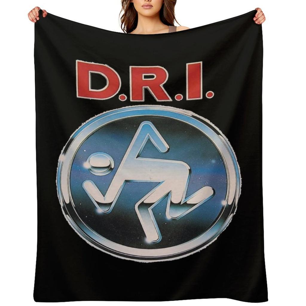 New Artwork D.R.I Throw Blanket Stuffeds Kid'S Designers Hair Blankets