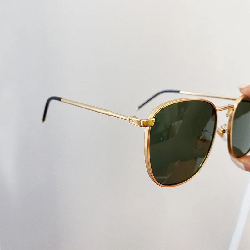 Trendy Square Frame Sunglasses UV400 Protection for Men Women Outdoor Driving Sports Punk Goggles Shades