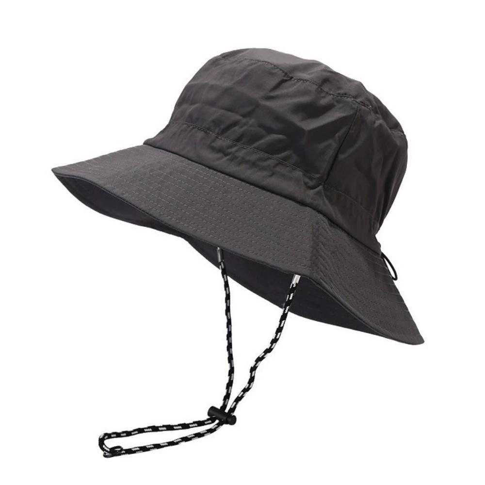 Foldable Fisherman's Hat Lightweight Quick-Drying Unisex Large Brim for Breathable Sun Protection for Outdoor Hiking Fishing