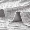AYO Single Towel Blanket, 100% Cotton, Stylish Air Blanket, Quilted Blanket, Quick-Drying, Antibacterial, Lightweight, Soft to the Touch, Pill-Free, A