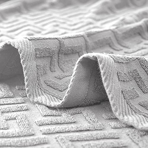 AYO Single Towel Blanket, 100% Cotton, Stylish Air Blanket, Quilted Blanket, Quick-Drying, Antibacterial, Lightweight, Soft to the Touch, Pill-Free, A