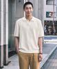 STCO Diems Cool Touch Boucle Short Sleeve Knit_White (Oversized)_Dktxb05Osw