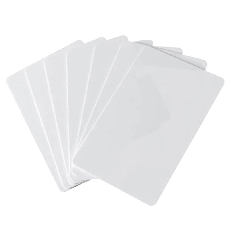 ABUO-S50 Chip 50Pcs 13.56Mhz White Card IC Contactless Access Card Attendance Proximity Card