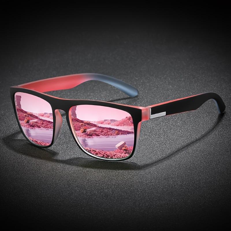 1/3Pcs Square Gradient Polarized Sunglasses Anti Glare Sun Shades For Summer Party Vacation Travel Driving Fishing Glasses