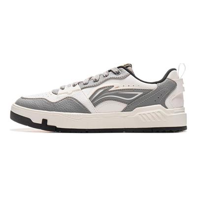 Li Ning Yuan Chu Lässig Vielseitig Dicke Sohle Höhenerhöhend Rutschfest Stoßdämpfend Abriebfest Atmungsaktiv Low-Top Skateschuhe AGCU337-1