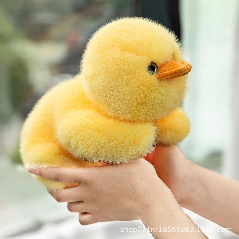 Cross-Border Desktop Companion Series: Cute Duck Plush Toys, Cloth Dolls, and Throw Pillows