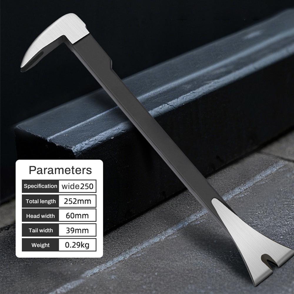 1 Stück Nagelzieher Katzenfuß Nagelentferner Multifunktionales Brecheisenwerkzeug Stahl Nagelauszieher Schwerlast für Heimwerker Holzbearbeitungswerkzeuge