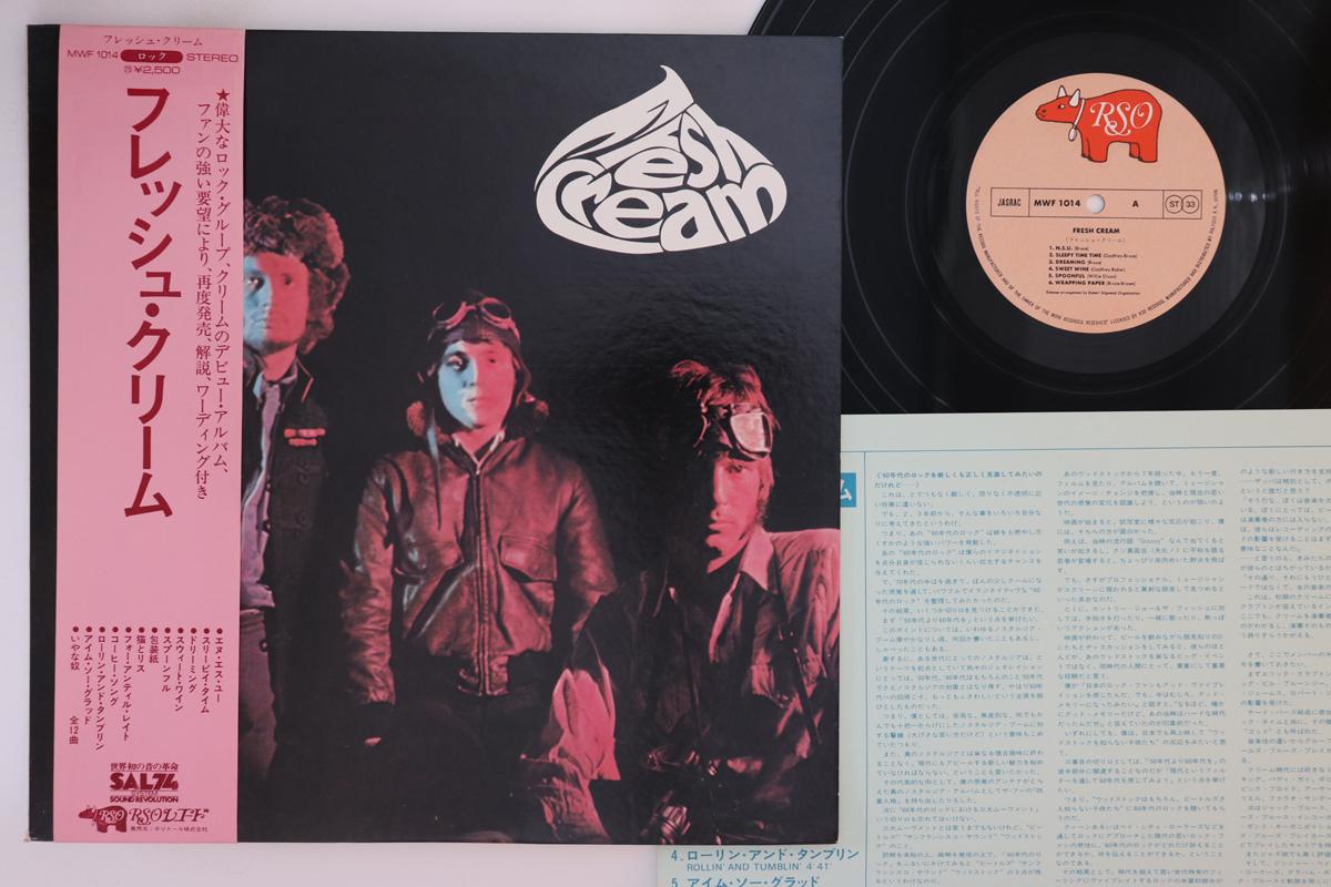 

LP Пластинка CREAM - Fresh Cream MWF1014 RSO 1976 Япония Оби Рок Б/У
