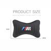 Car Seat Headrest Auto Logo Neck Pillow Accessories Sticker For BMW M E46 E90 E60 F30 F10 E39 E36 F20 G30 G20 E87 E92 E91 E30 X5 pdzr82