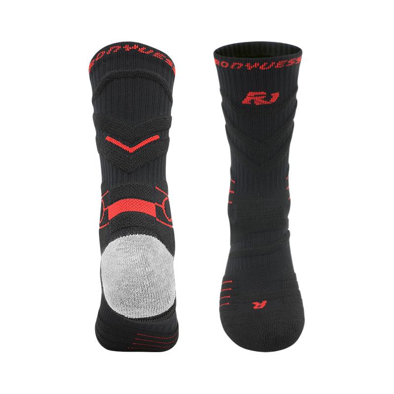 

City Version Fans Basketball Socks Actual Combat Towel Bottom Elite Socks Summer Thickened High-Top Medium Tube Socks Men S Sports Socks adult(shoesizes39-44)
