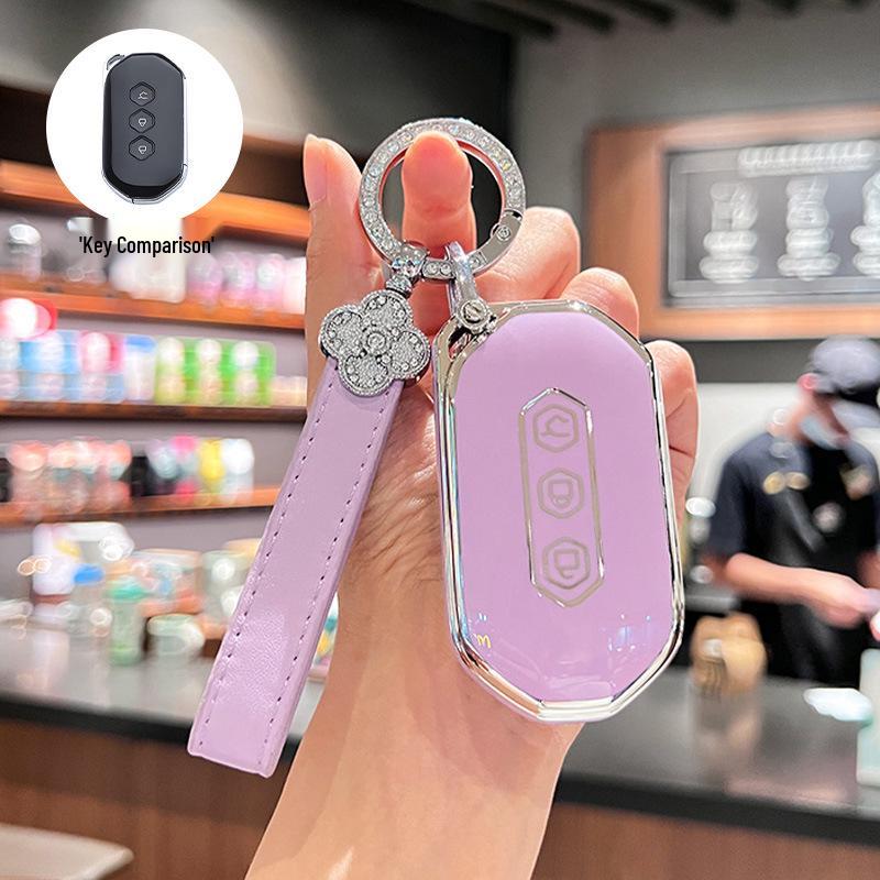 Herren Auto Schlüsselhülle für Wuling E5 Starlight, 730 Star Chaser und Star Cloud Jiachen Kaijie Modelle