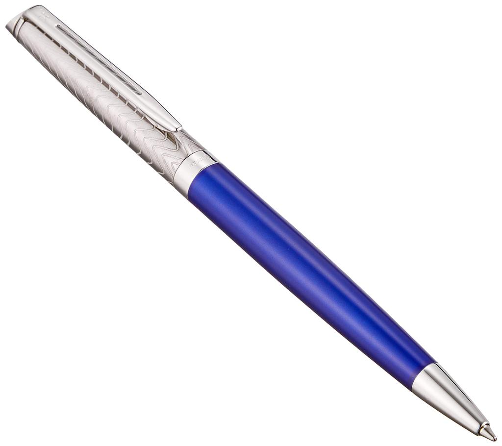 WATERMAN Official Ballpoint Pen Metropolitan Deluxe Blue Wave CT 2043222 Regular Imported Product Oil-based