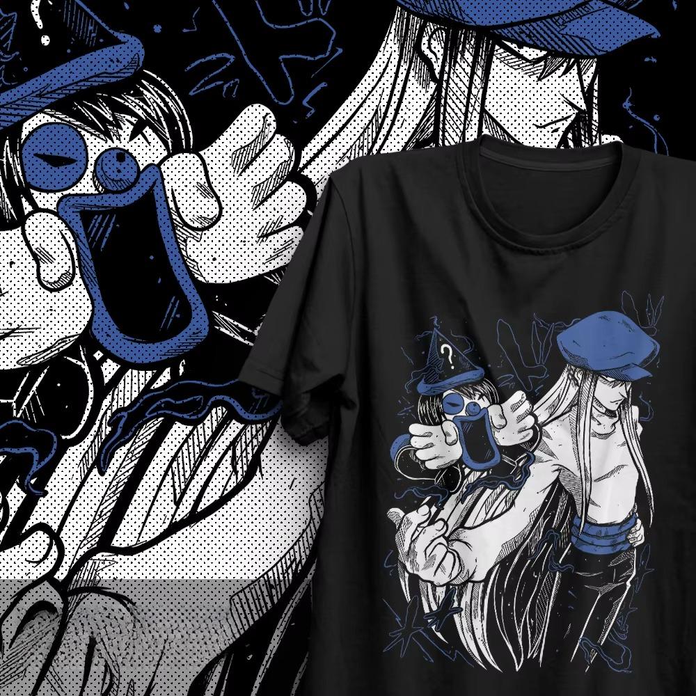 Hunter X Hunter Anime Kite Printed Tshirt Unisexs and Womens Tshirt Unisexs Top Sports Tshirt 2026 Summer New Tee S