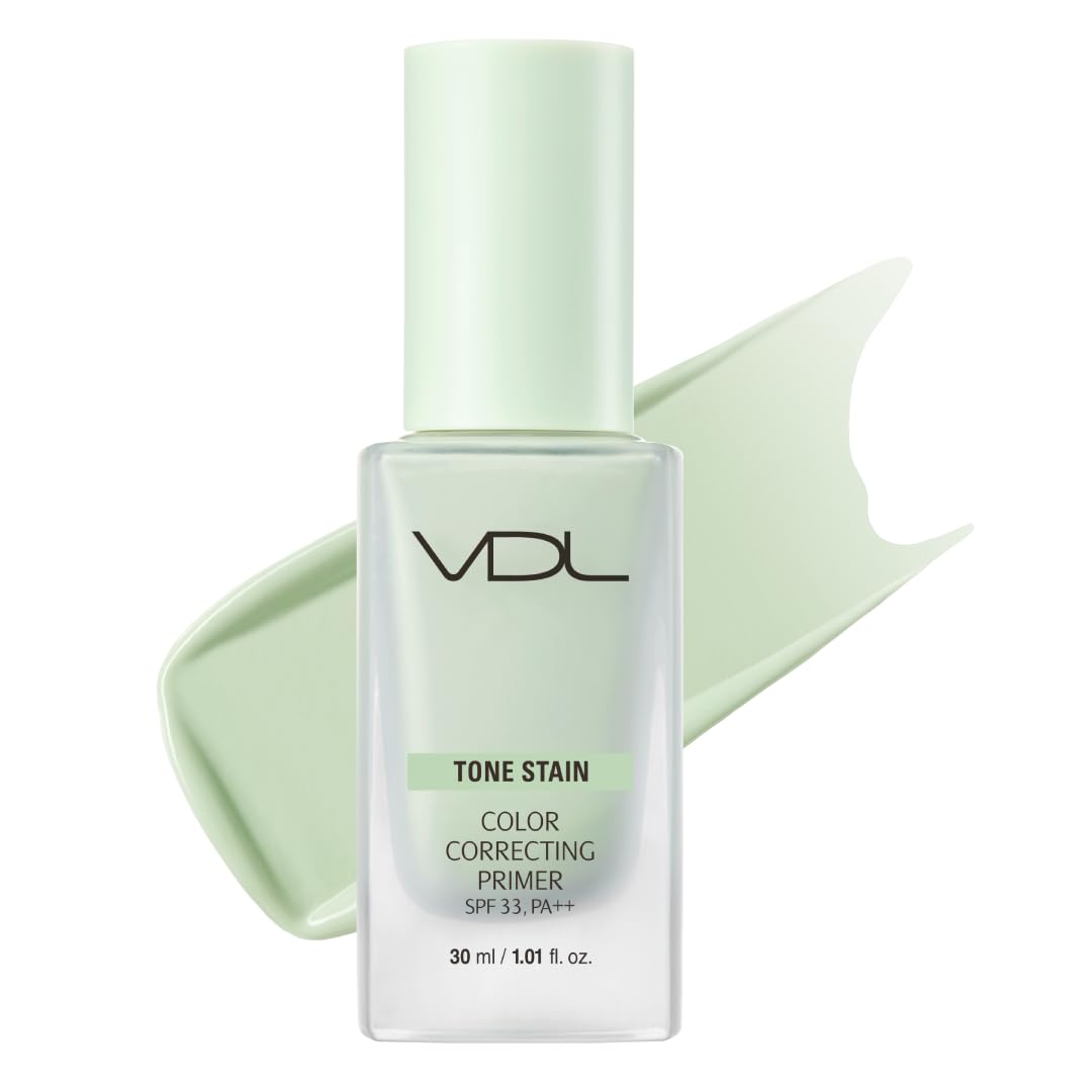 

VDL Tone Stain Color Correcting Primer 01 Mint База под макияж Контроль цвета Покраснения Неровный цвет Высокоувлажняющий Корейская косметика 30 мл SPF33 PA++
