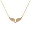 Angel Wings Diamond Necklace - Elegant, Luxurious, No-Fade Women's Jewelry
